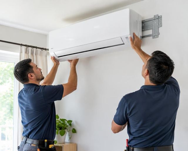 AC Mounting and Dismounting