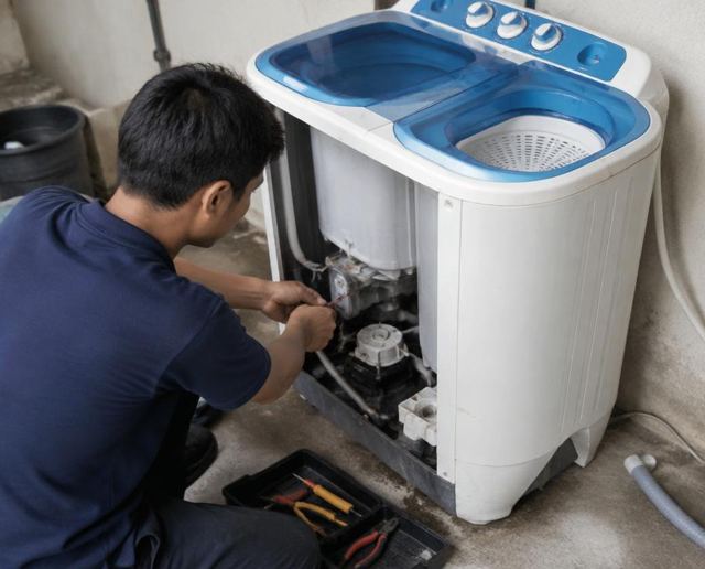 Manual Washing Machine Repair