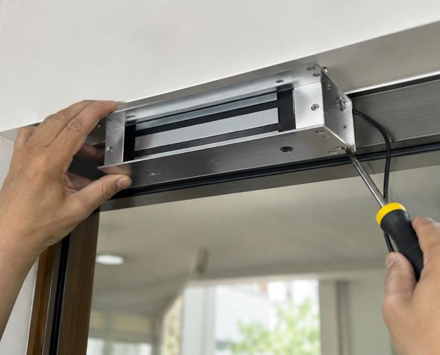 Magnetic Lock Installation