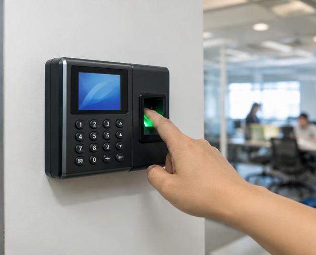 Biometric Attendance Device Installation