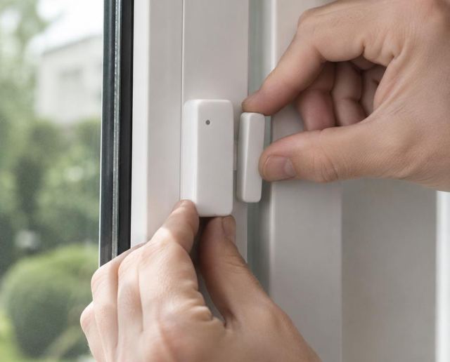Door and Window Alarm Installation