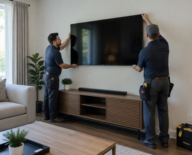 LED/LCD TV Mounting 43–65 in