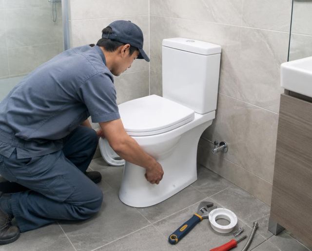 Commode Installation