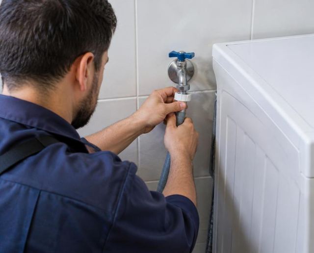 Automatic Washing Machine Install (without wiring)
