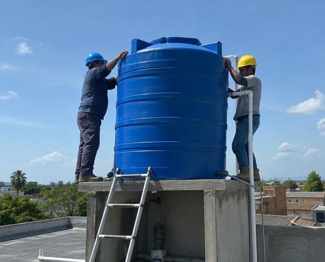 Water Tank Installation